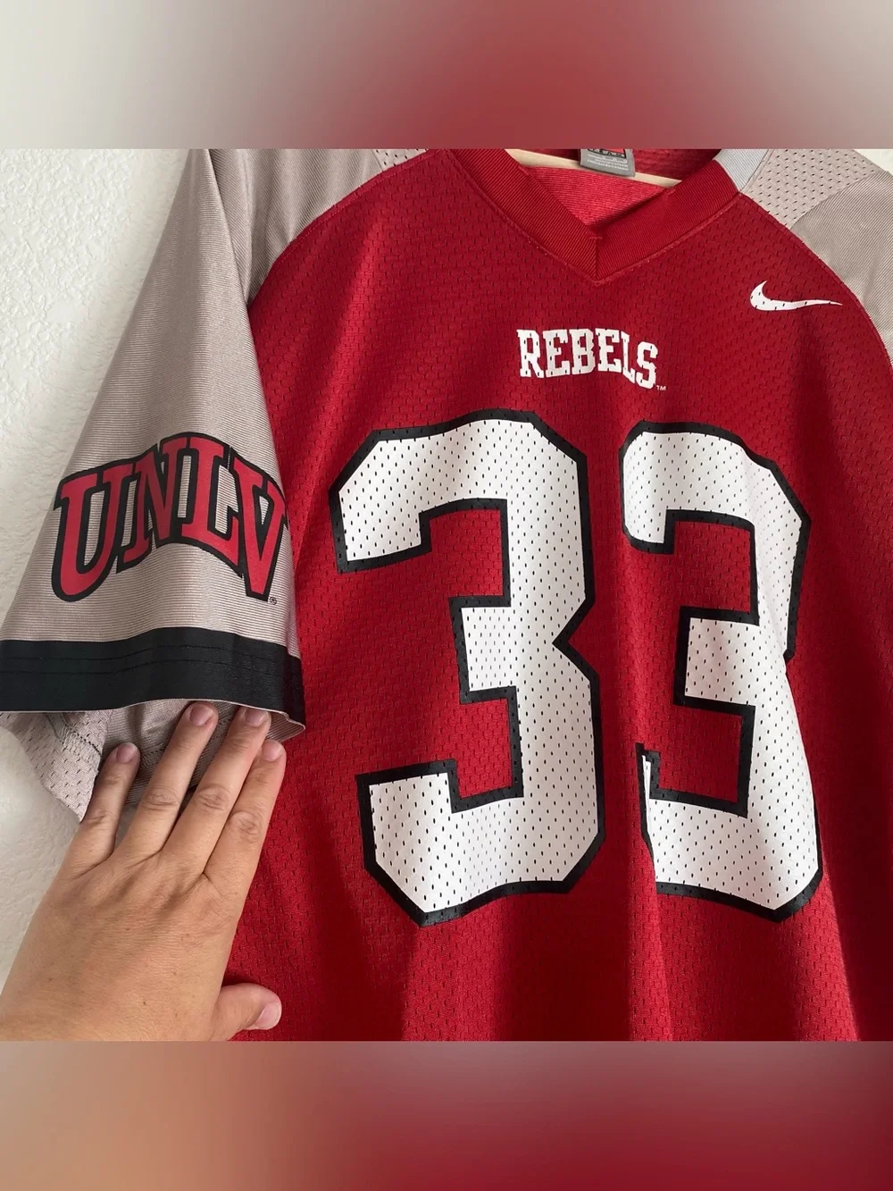 Vintage Team Nike UNLV Rebels #33 jersey